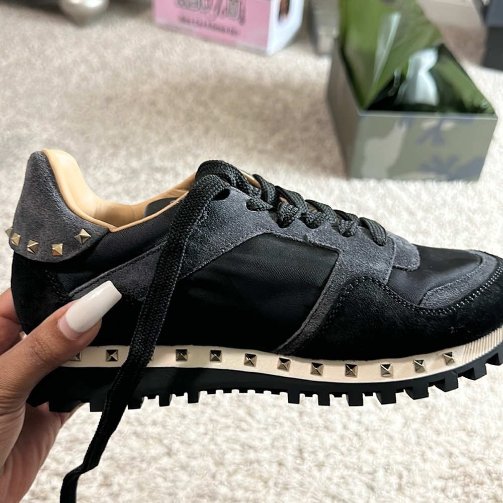 Black Valentino sneakers